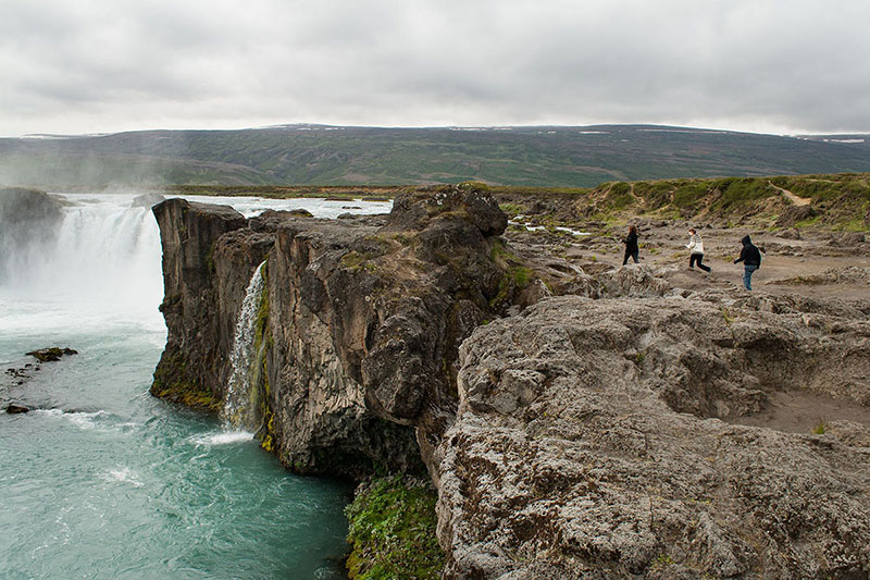 Icelandic waterfall